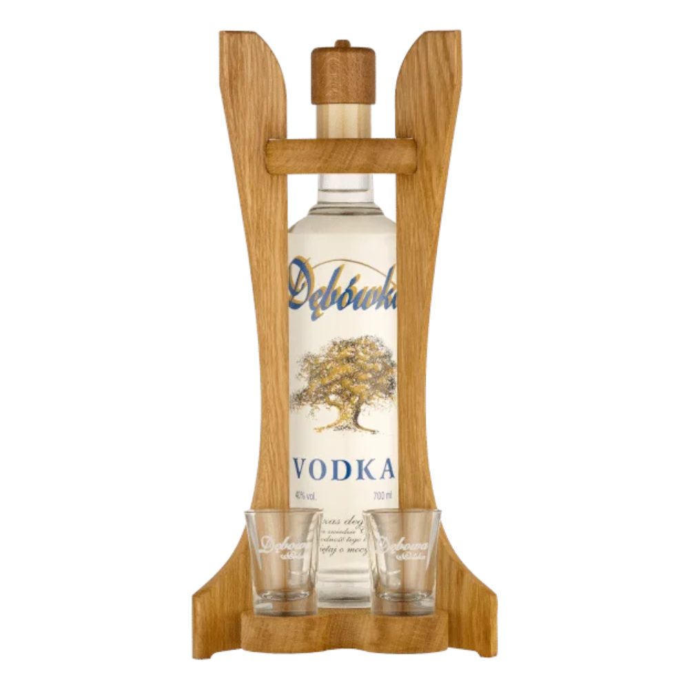 Wódka Dębówka Trofeum + 2 kieliszki 40% 700 ml
