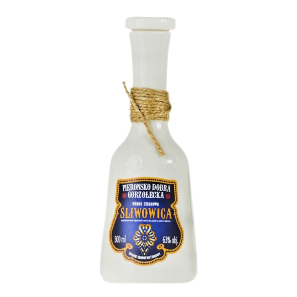 Wódka Pierońsko Dobra Gorzołecka Śliwka  40% 500 ml