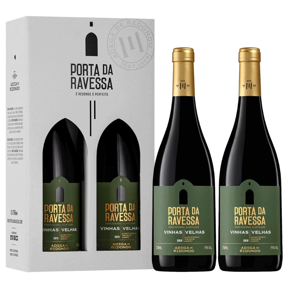 Wino Porta da Ravessa Vinhas Velhas 14% 2 x 750 ml kartonik