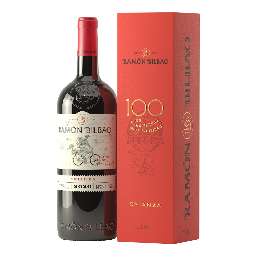 Wino Ramón Bilbao Crianza 14% 1500 ml kartonik