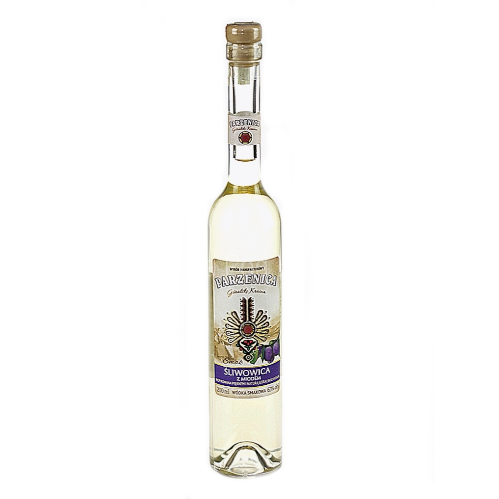 Wódka Parzenica Śliwowica z Miodem 63% 100 ml