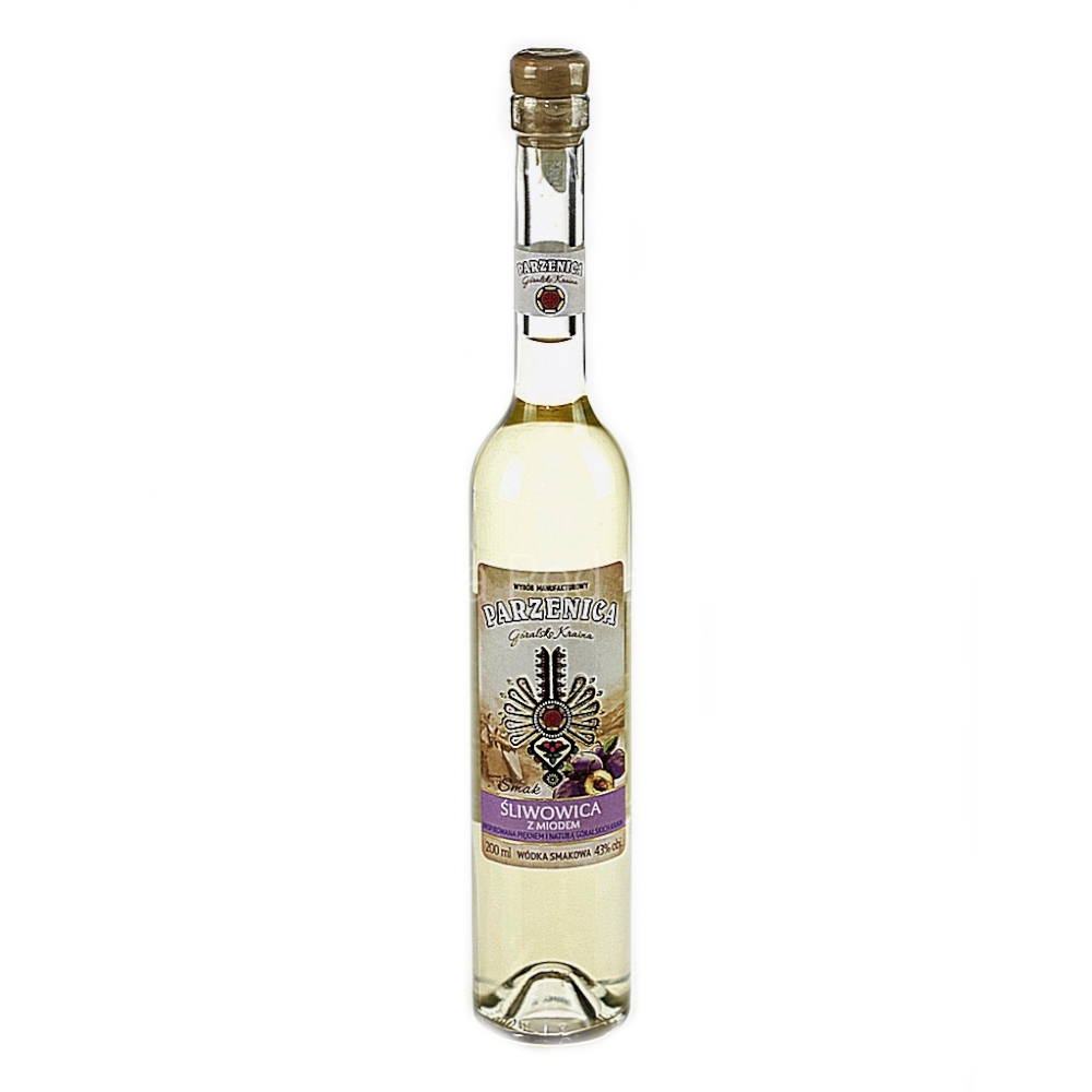 Wódka Parzenica Śliwowica z Miodem 43% 100 ml