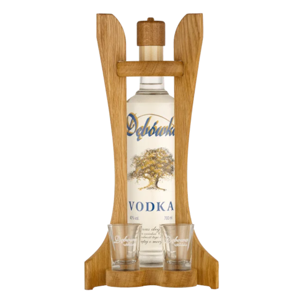 Wódka Dębówka Trofeum + 2 kieliszki 40% 700 ml