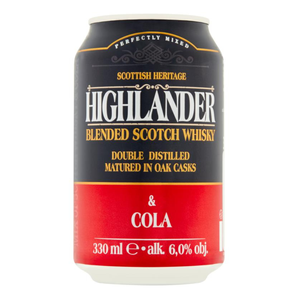 Drink Highlander & Cola 6% 330 ml