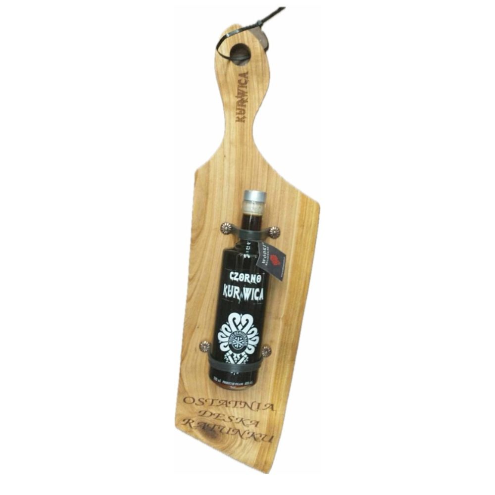 Wódka Czorno Kurnwica + Deska 40% 700 ml