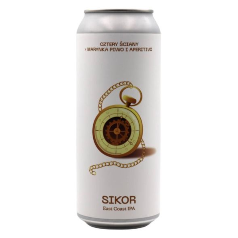 Piwo Cztery ściany Sikor - East Coast IPA 6,7% 500 ml Puszka
