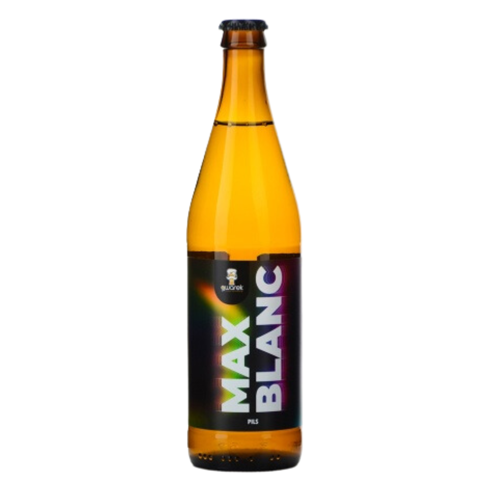 Piwo Gwarek Max Blanc - Hallertau Blanc Pils 4,8% 500 ml