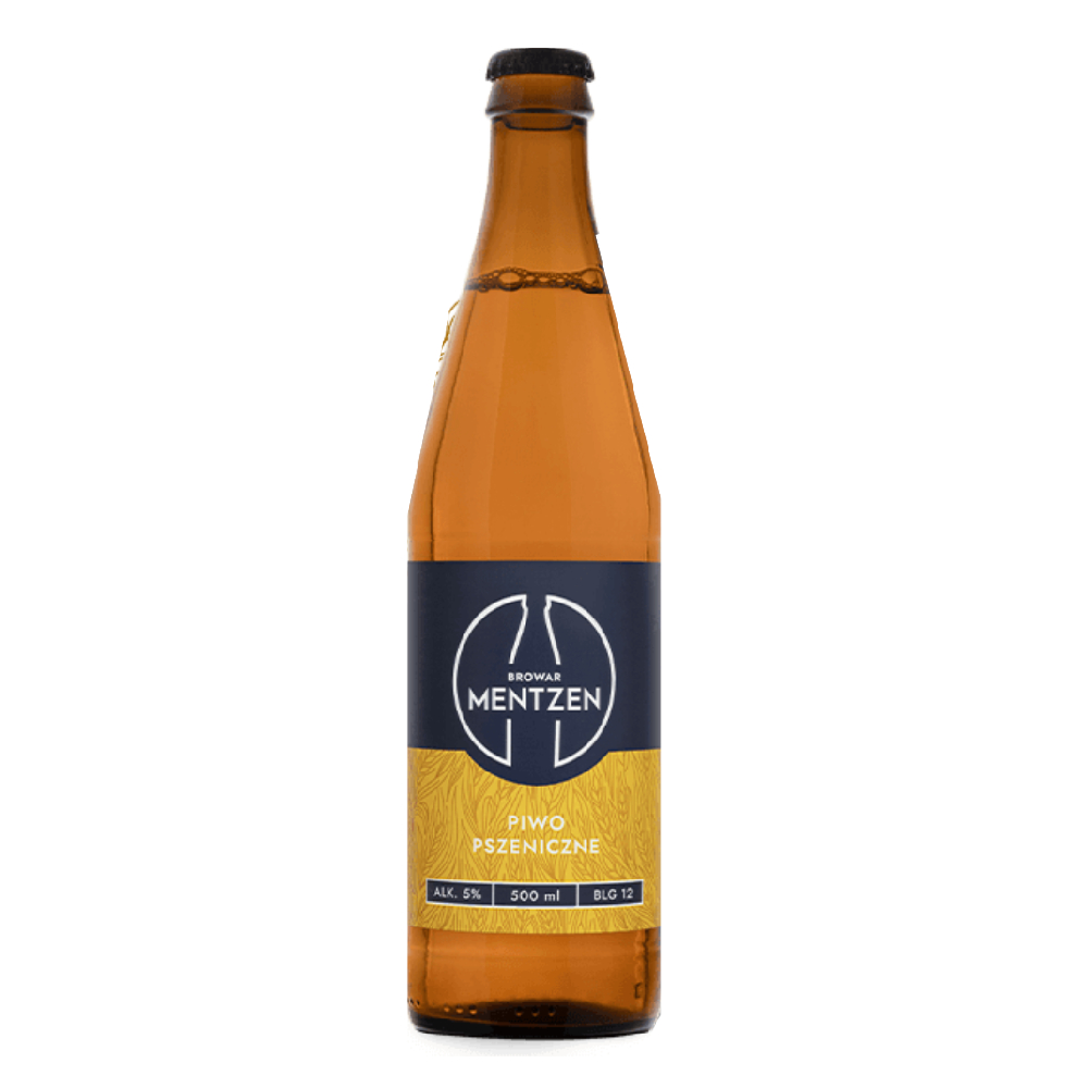 Piwo Browar Mentzen Pszeniczne 5% 500 ml