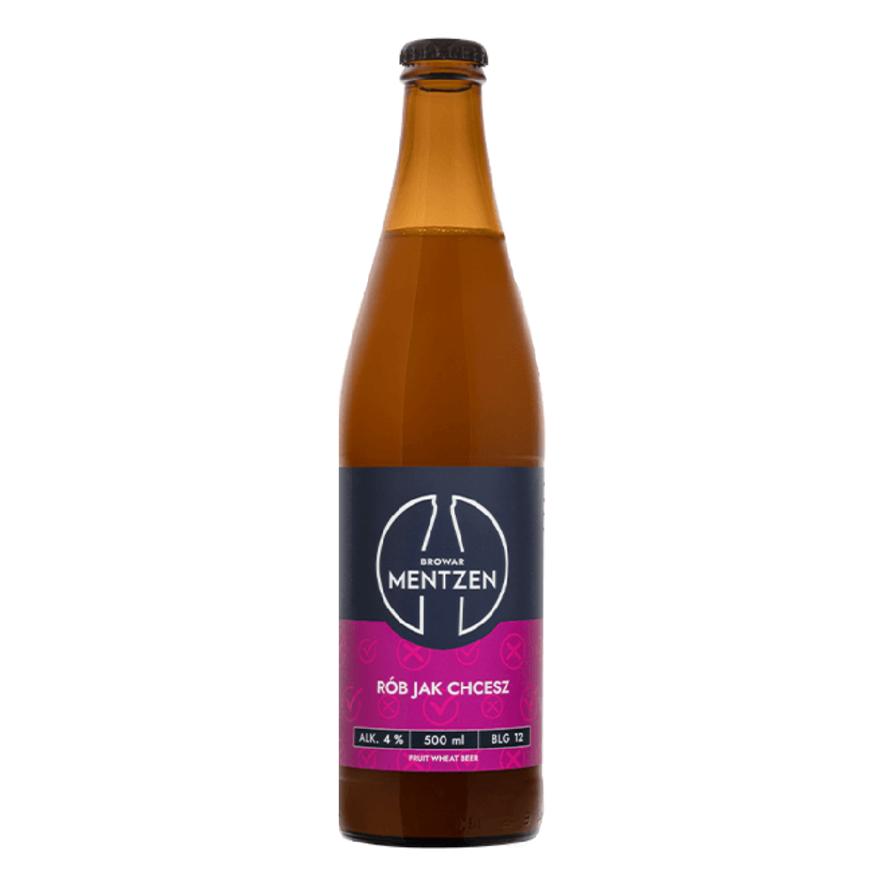 Piwo Browar Mentzen Rób Jak Chcesz 4% 500 ml