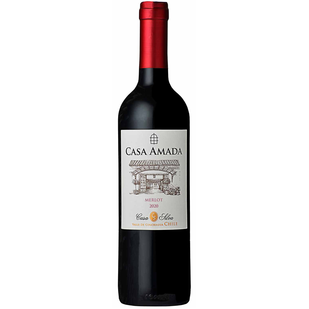 Wino Casa Amada Merlot 2023 14% czerwone wytrawne 750 ml