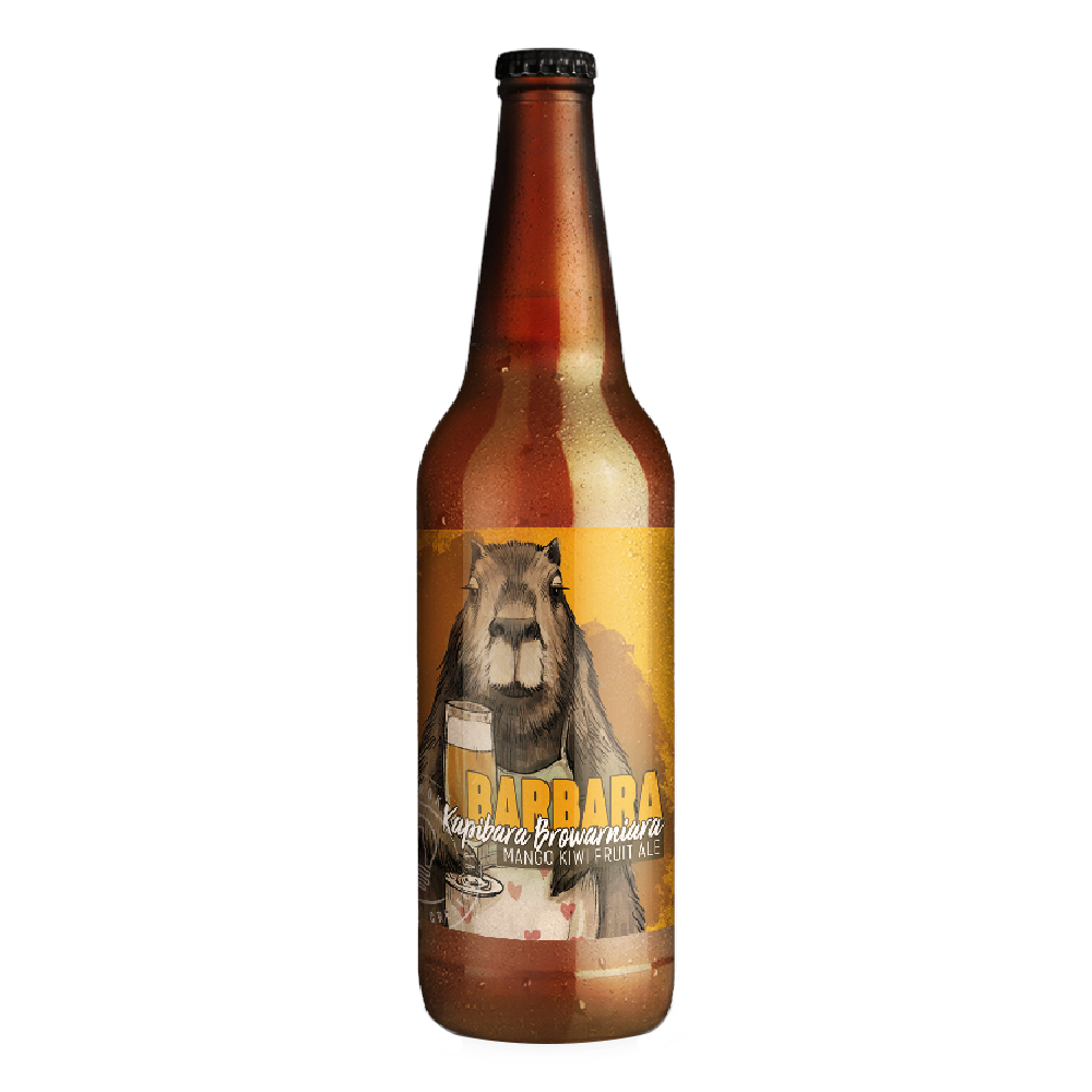 Piwo Brokreacja Barbara - Kapibara Browarniara 5,8% 500 ml