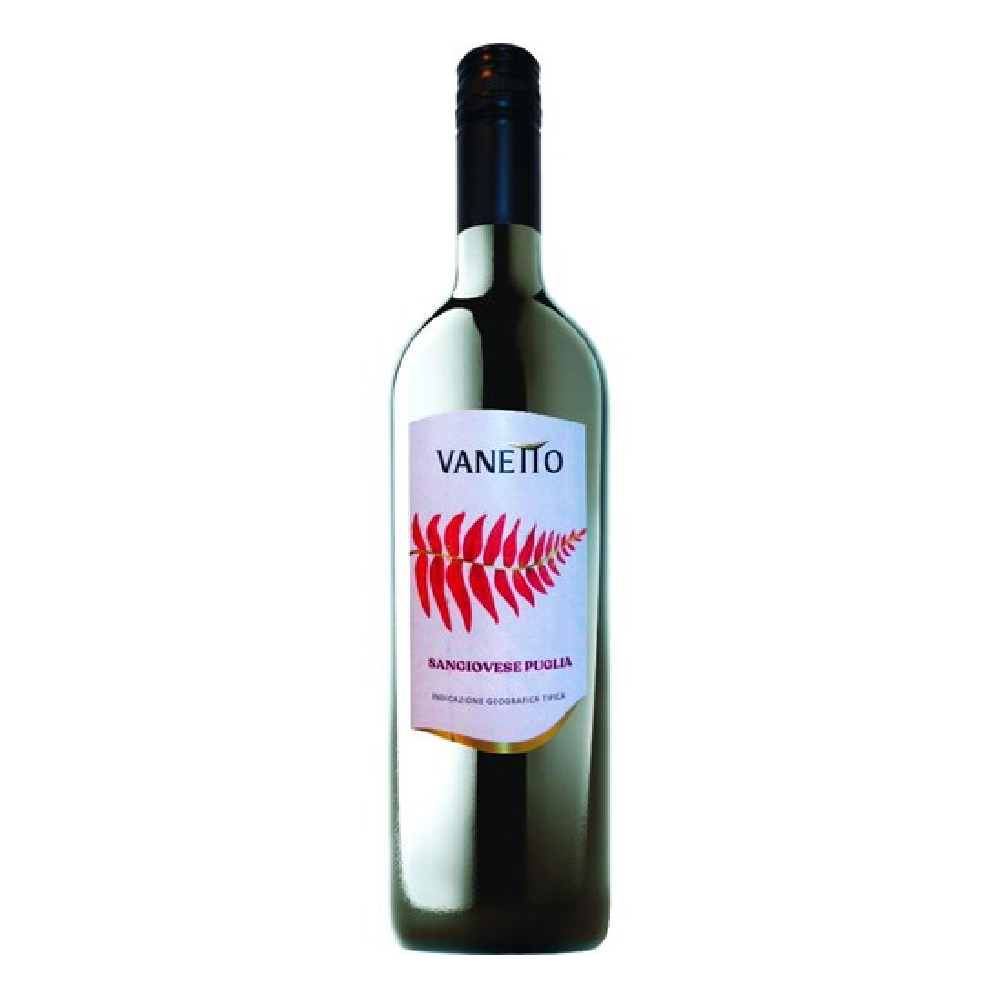 Wino Vanetto Sangiovese czerwone wytrawne 750 ml