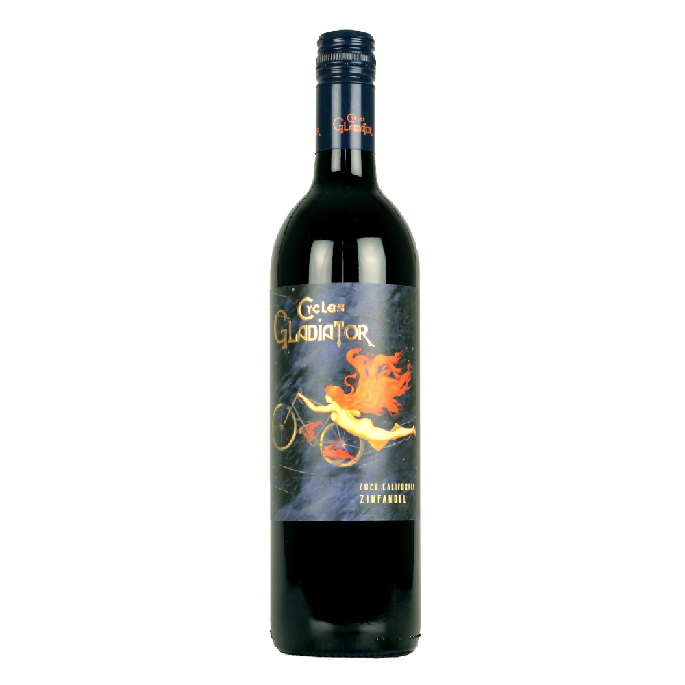 Wino Cycles Gladiator California Zinfandel 16% czerwone wytrawne 750 ml