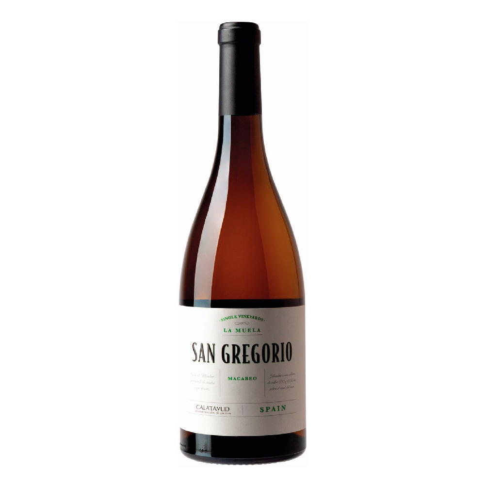 Wino San Gregorio Vino de Parcela - La Muela Macabeo 14% białe wytrawne 750 ml