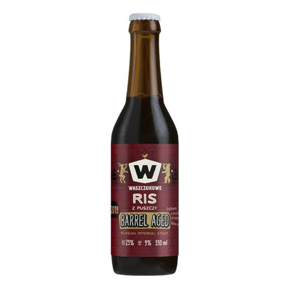 Piwo Waszczukowe RIS z Puszczy Barrel Aged 9% 330 ml