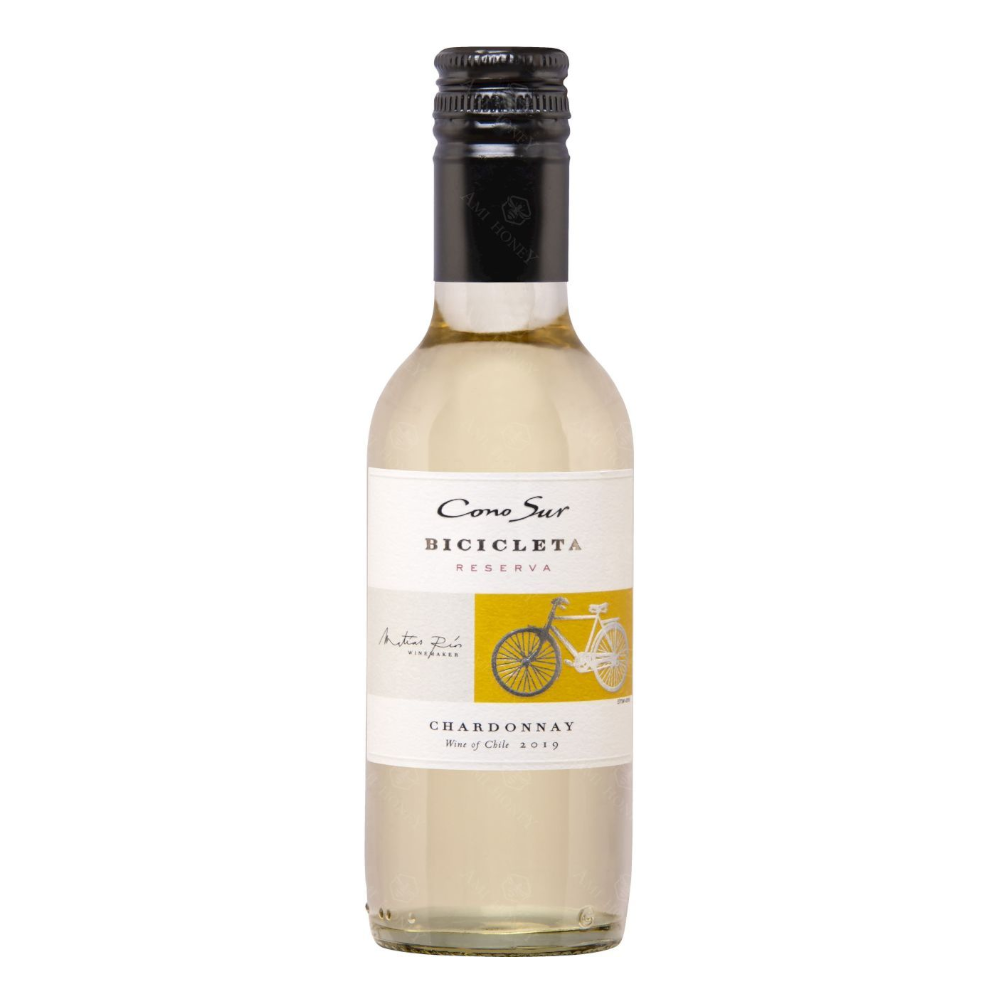 Wino Cono Sur Bicicleta Chardonnay 13,5% białe wytrawne 187 ml