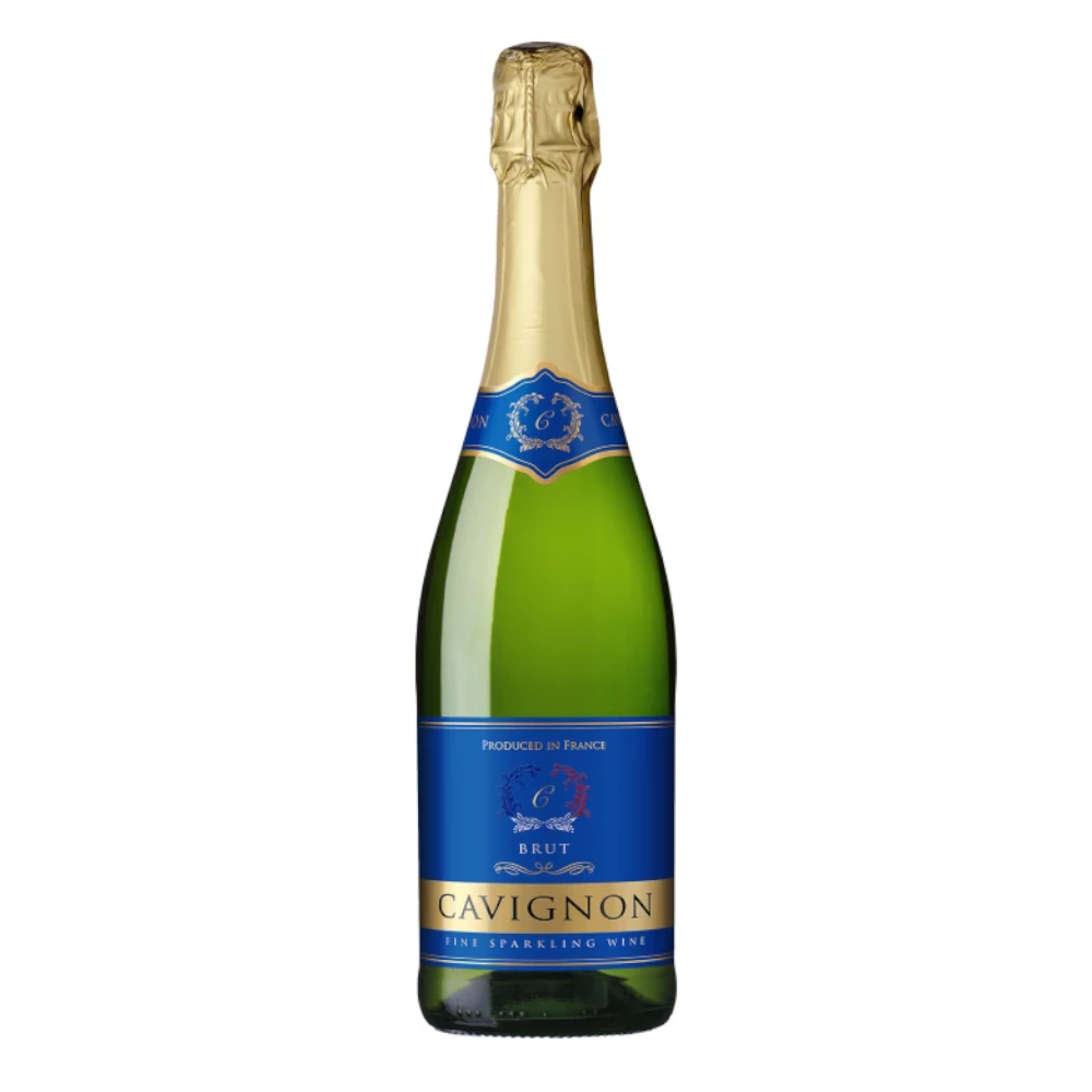 Wino Cavignon Sparkling Brut 11% białe wytrawne 750 ml
