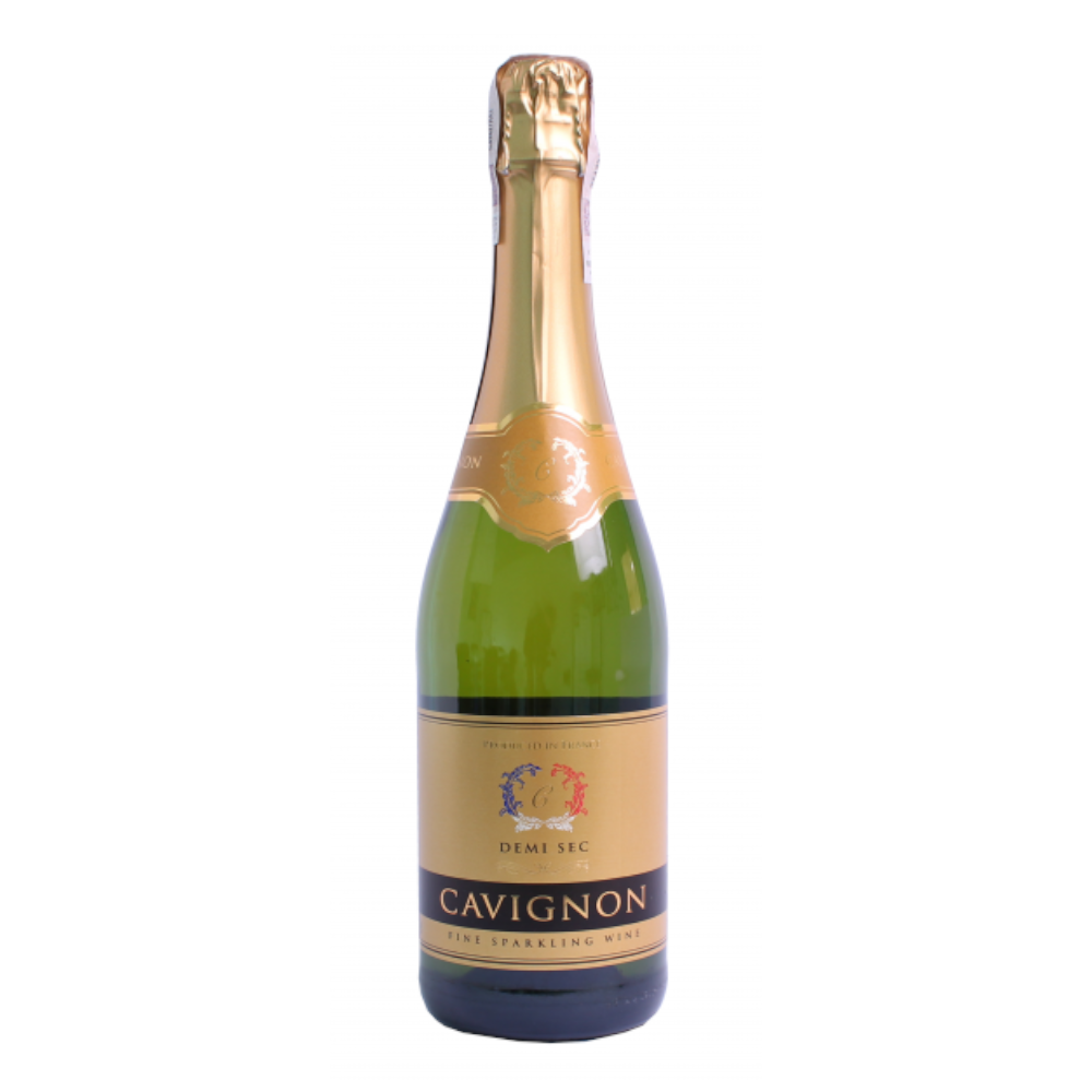 Wino Cavignon Sparkling 11% białe półwytrawne 750 ml
