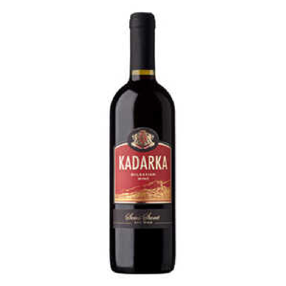 Wino Kadarka 11% czerwone półsłodkie 750 ml