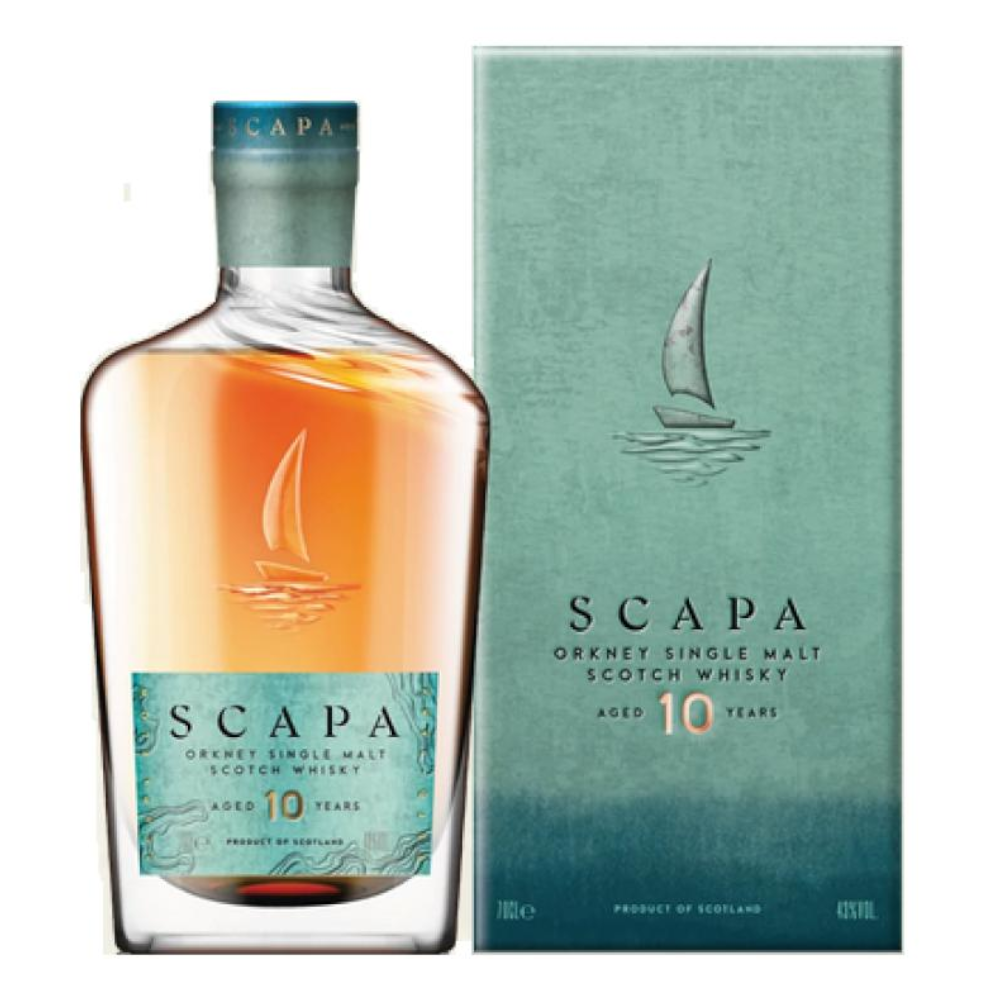 Whisky Scapa 10YO 48% 700 ml