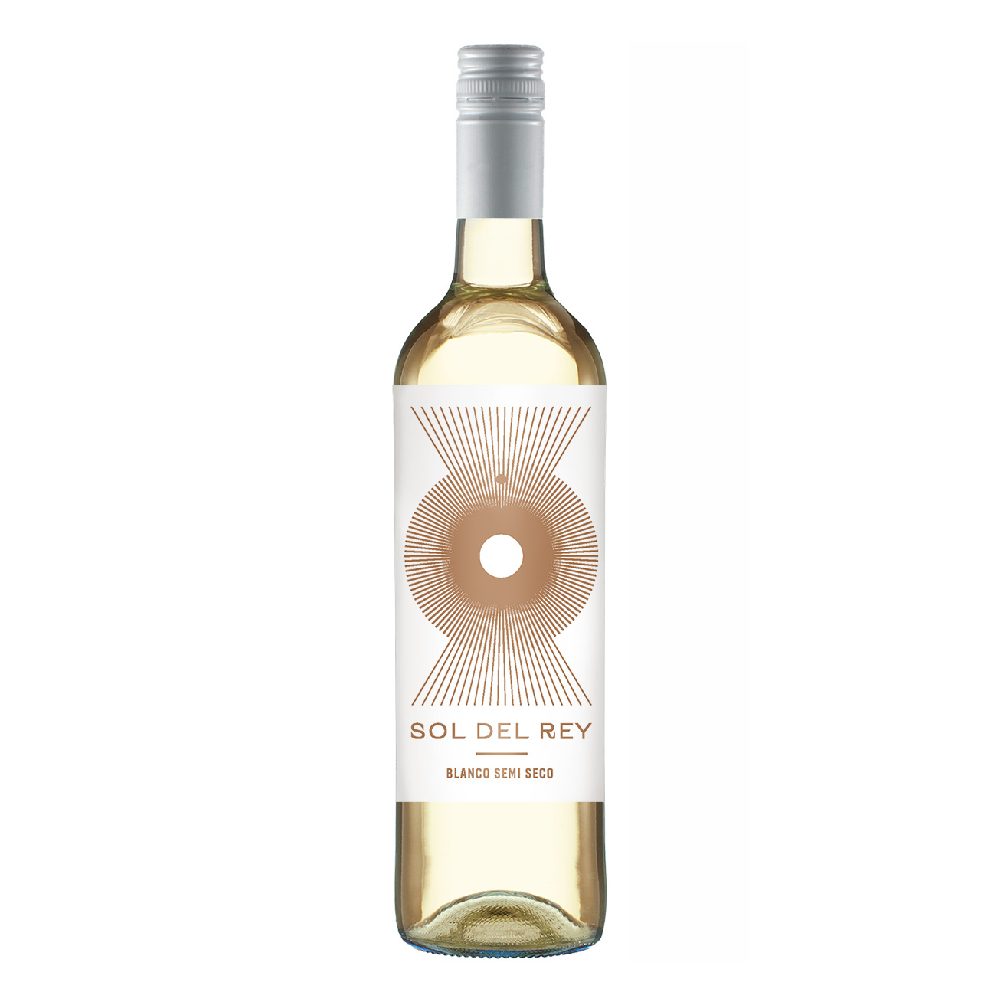 Wino Sol del Rey Blanco Semi Seco 11,5% białe półwytrawne 750 ml