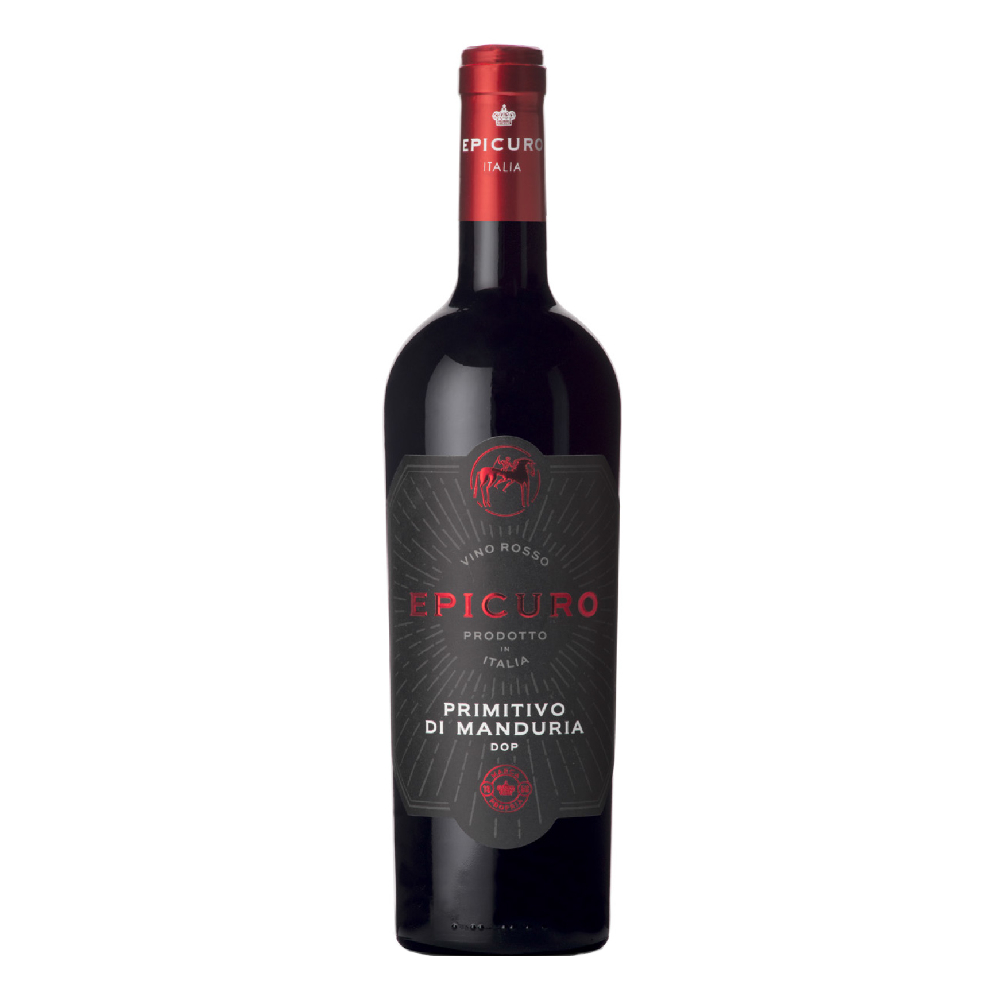 Wino Epicuro Primitivo di Manduria 14% czerwone wytrawne 750 ml