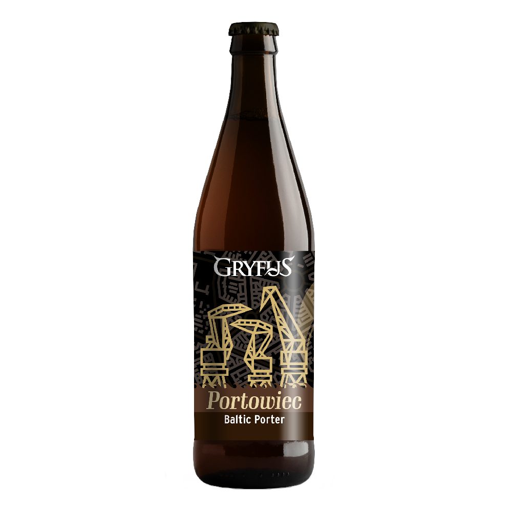 Piwo Browar Gryfus Porter Bałtycki Portowiec 7,7% 500 ml