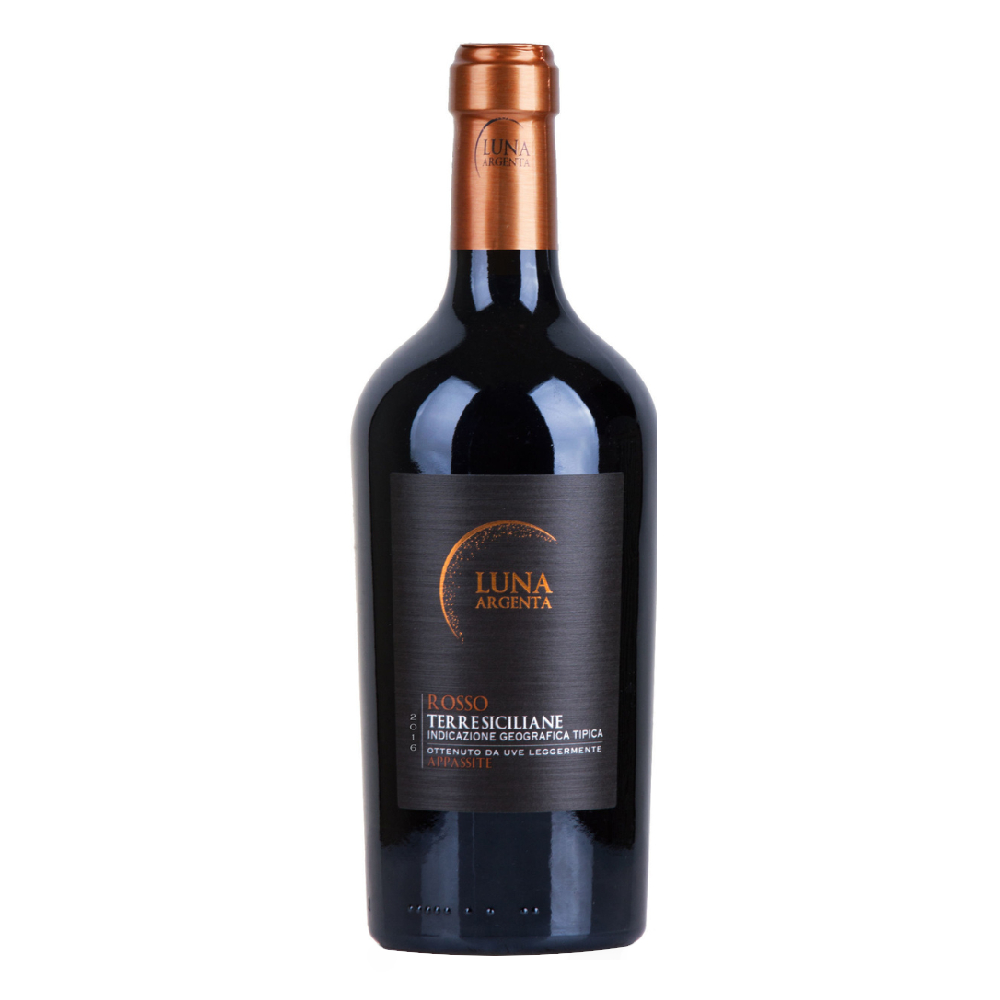 Wino Luna Argenta Rosso Terre Siciliane Appassite 13,5% czerwone wytrawne 750 ml