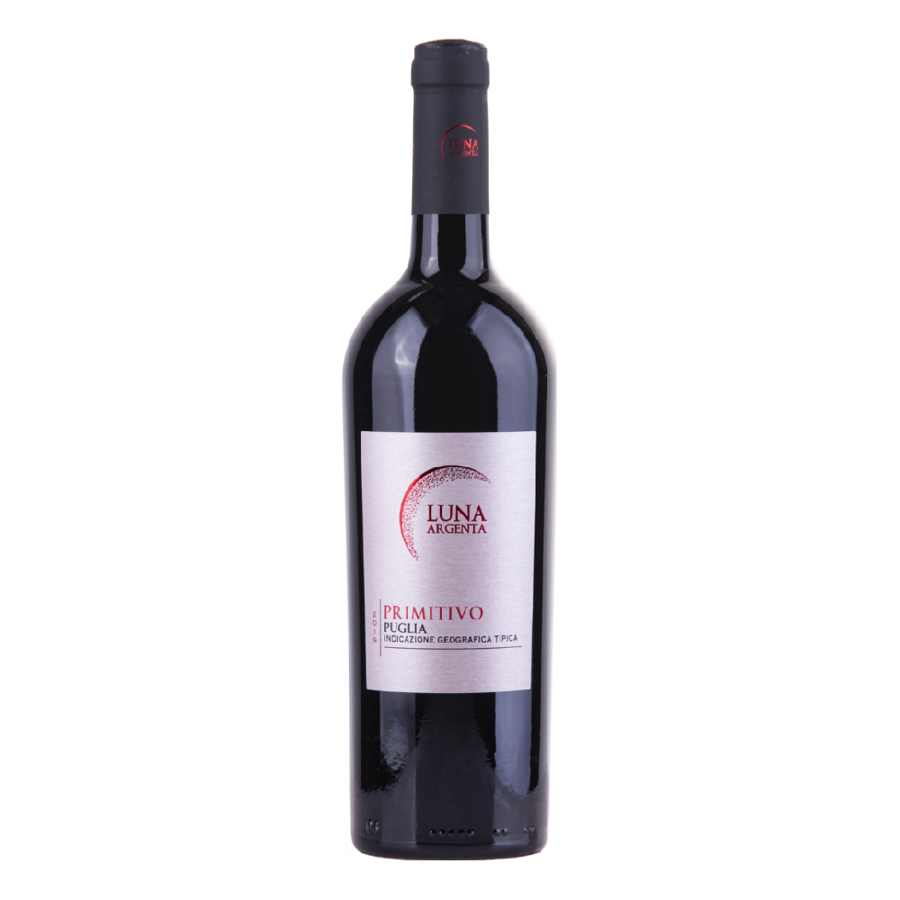 Wino Luna Argenta Primitivo Puglia IGT 13,5% czerwone wytrawne 750 ml