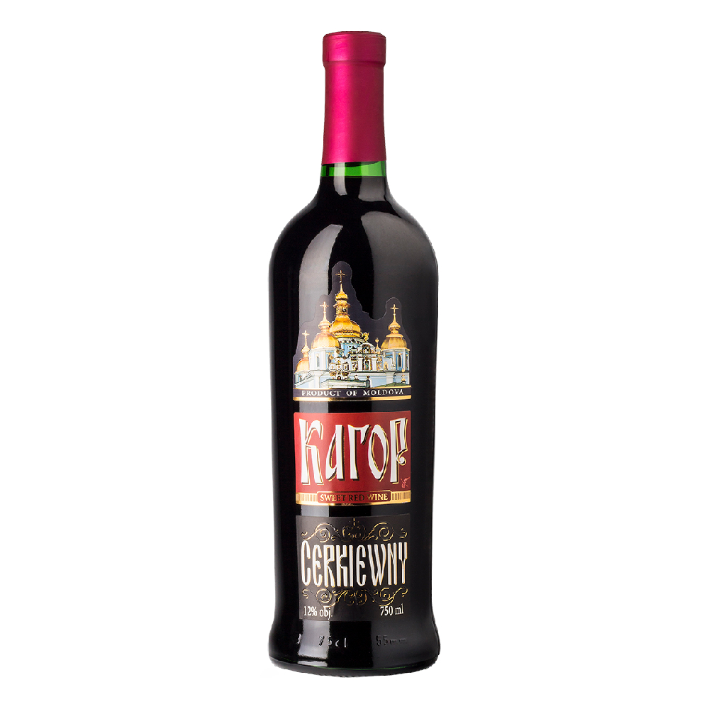 Wino Kagor Cerkiewny 12% czerwone słodkie 750 ml