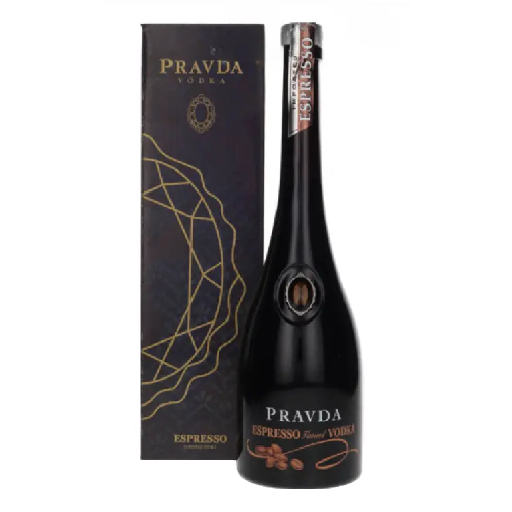 Wódka Pravda Espresso 37,5% 700 ml kartonik