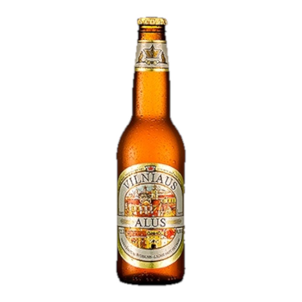 Piwo Vilniaus Niefiltrowane 5.2% 500 ml