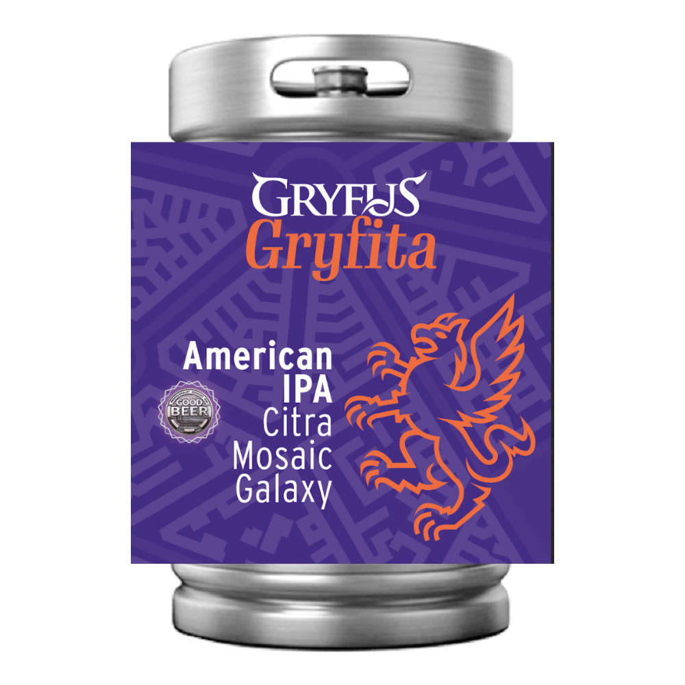 Browar Gryfus Gryfita American IPA 6,5% 30 L Keg