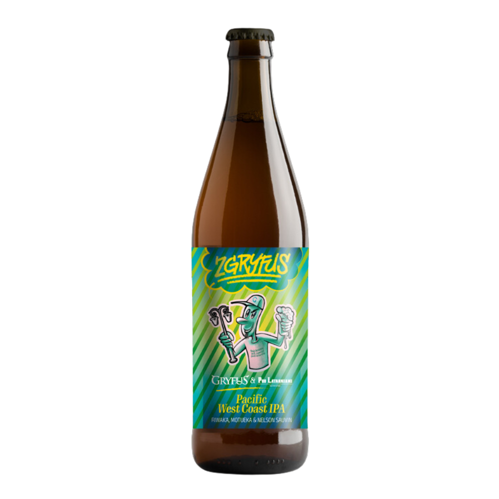 Browar Gryfus Zgryfus 4.0 Pacific West Coast IPA 6% 500 ml butelka