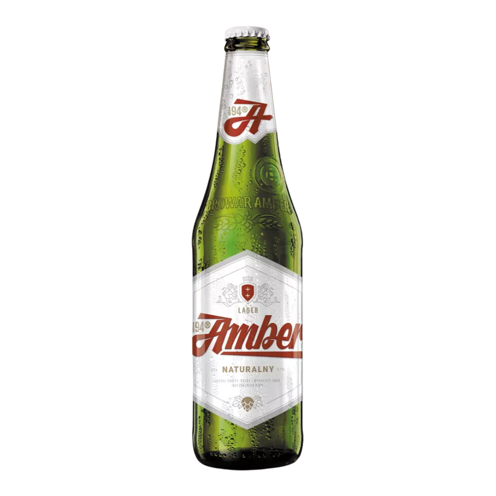 Piwo Amber Naturalny 6% 500 ml