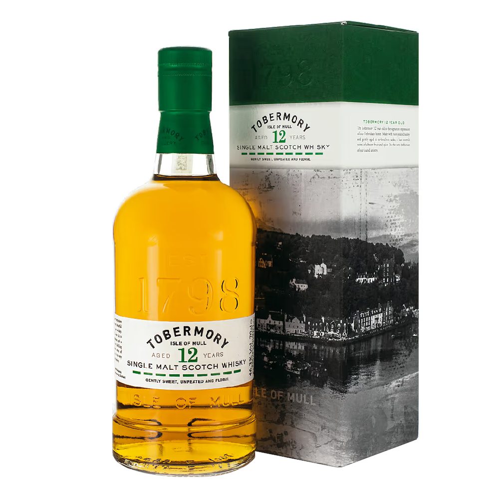 Whisky Tobermory 12YO Island Mull 46,3% 700 ml
