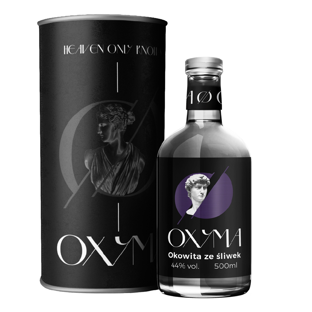 Okowita ze Śliwek Oxyma 44% 500 ml