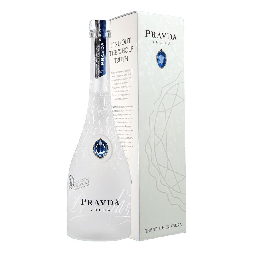 Wódka Pravda Black 40% 700 ml kartonik