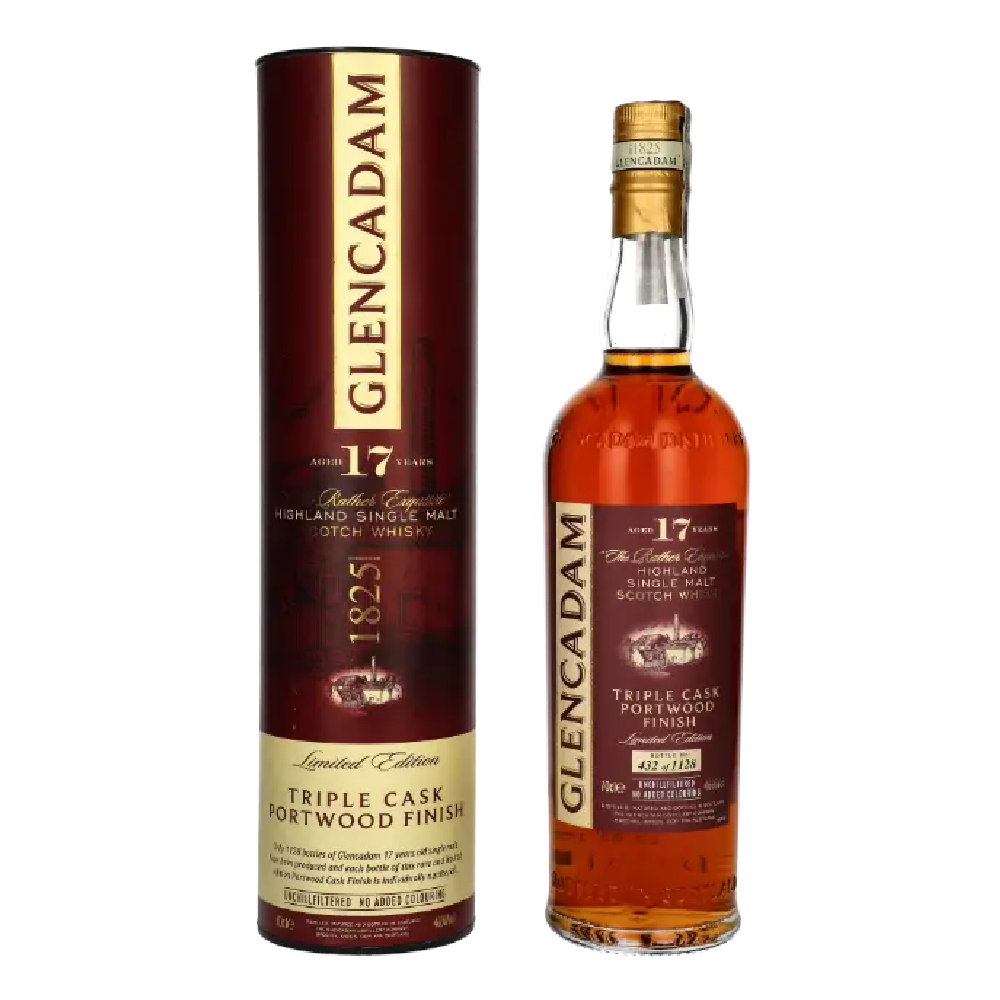 Whisky Glencadam 17 YO 46% 700 ml Tuba