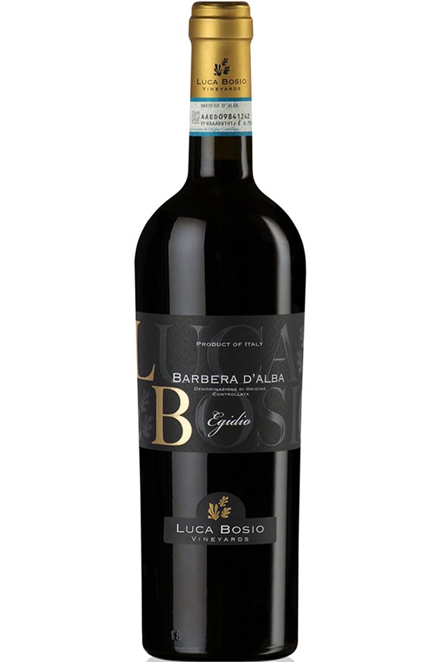Wino Luca Bosio Barbera D'alba „Egidio” 14% czerwone wytrawne 750 ml