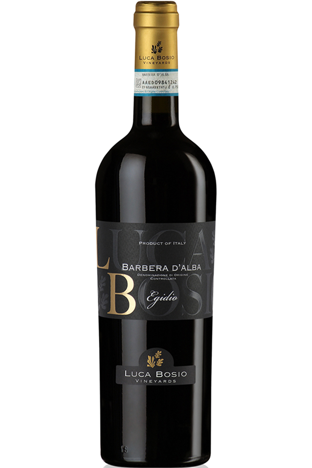 Wino Luca Bosio Barbera D'alba „Egidio” 14% czerwone wytrawne 750 ml