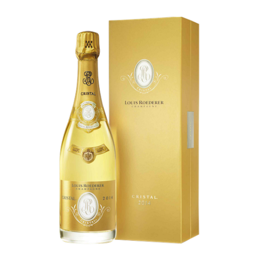Szampan Louis Roederer Cristal 2014 12% białe wytrawne 750 ml kartonik