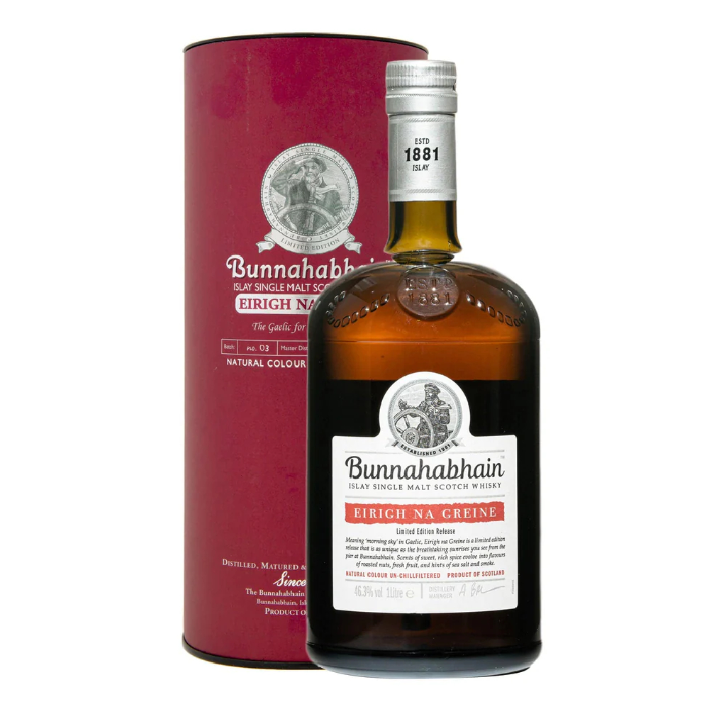 Whisky Bunnahabhain Eirig Na Greine 46,3% 1000 ml kartonik