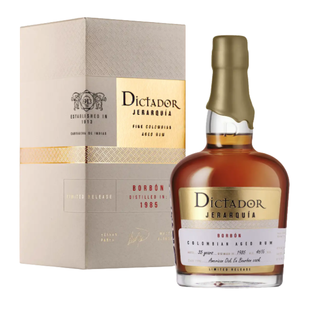 Rum Dictador Jerarquia Borbon 35 YO 1985 46% 700 ml