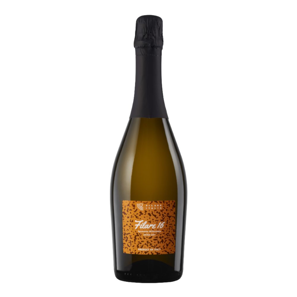 Wino musujące Filare 16 Millesimato Extra Dry 11% białe półwytrawne 750 ml