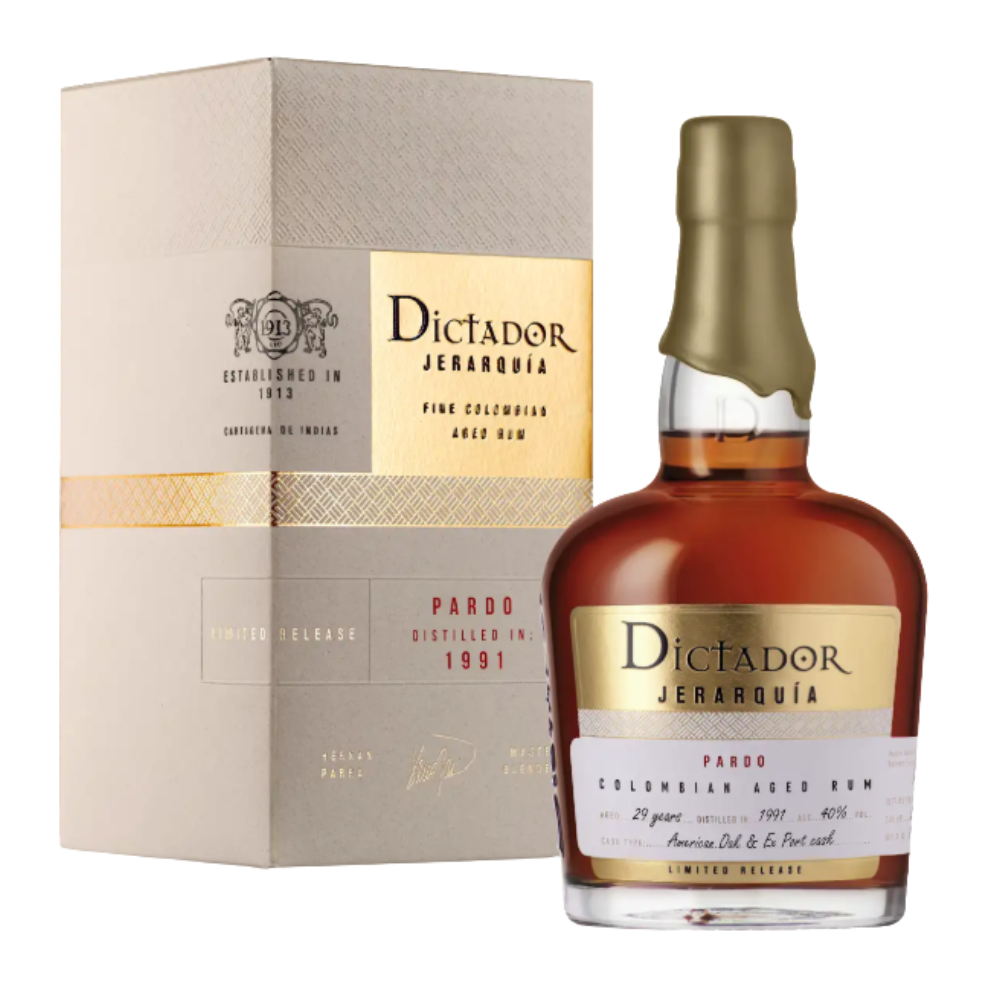Rum Dictador Jerarquia Pardo 29 YO 1991 40% 700 ml