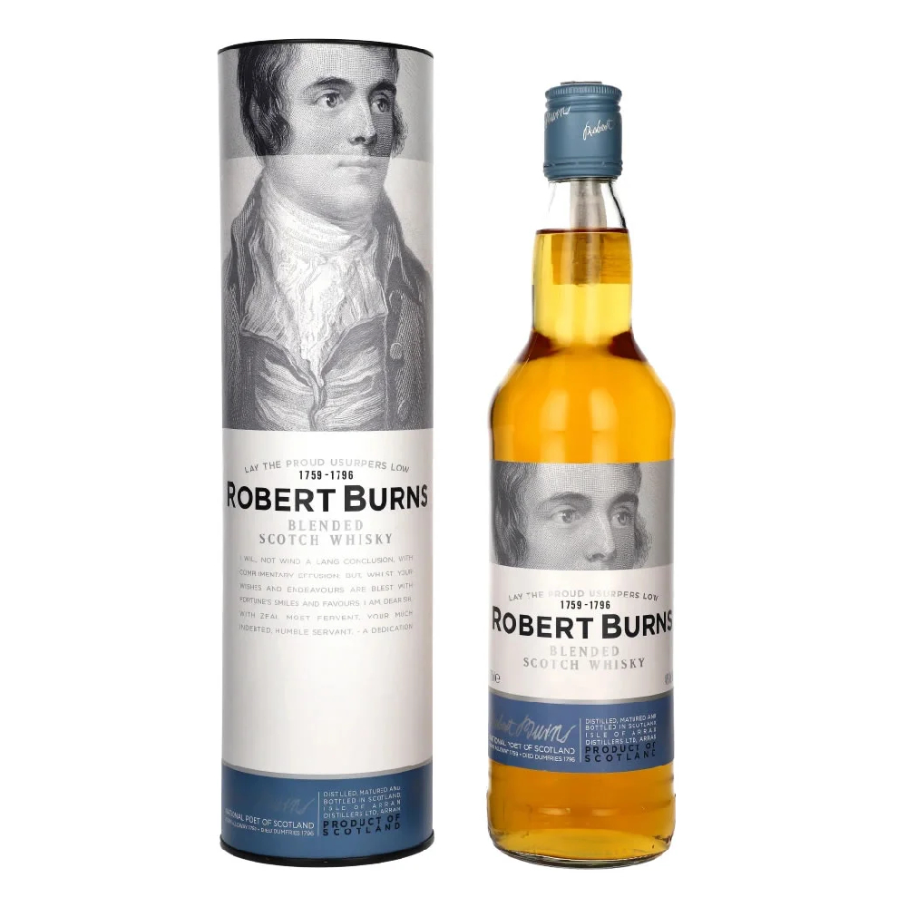 Whisky Robert Burns Blended 40% 700 ml tuba