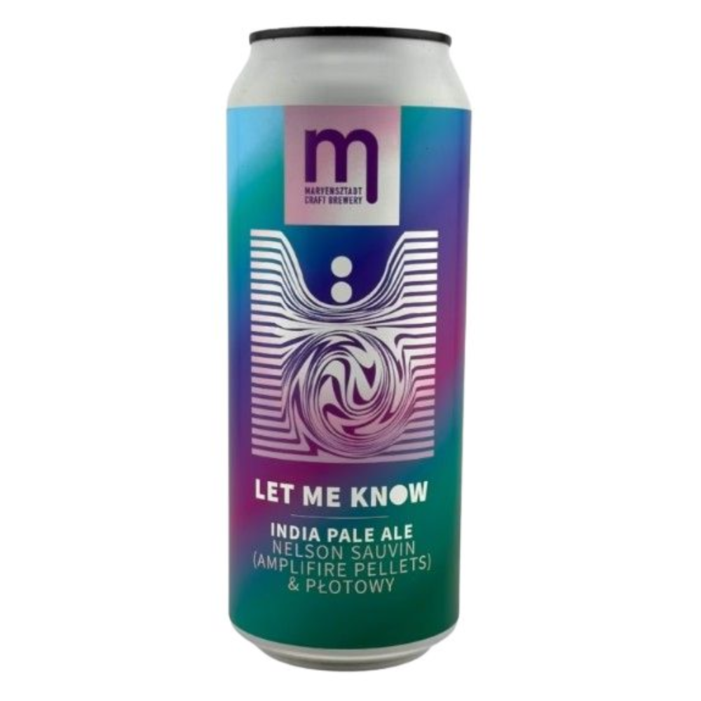 Piwo Maryensztadt Let me Know - IPA 5,5% 500 ml Puszka