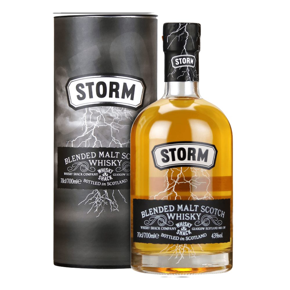 Whisky Storm Blended Scotch Malt 43% 700 ml Tuba