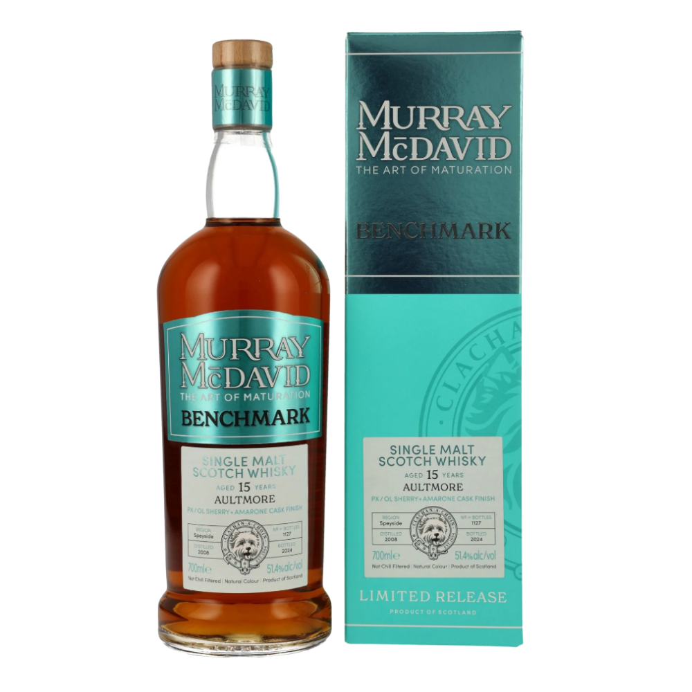 Whisky Murray McDavid Aultmore  15 YO 51,4% 700 ml kartonik